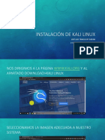 Guía para La Instalación de Kali Linux