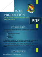 Funcion Produccion