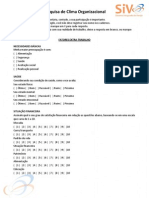 Pesquisa de Clima Organizacional