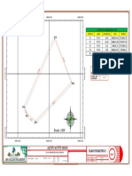 Plano perimetrico terreno 359m2