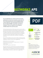 Arbor Networks: Always On, In-Line, Intelligently Automated Ddos Protection