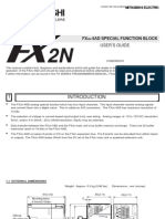 User'S Guide: FX - 4ad Special Function Block