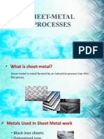 Sheet Metal Proccesses