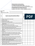 Format Instrumen Verifikasi Pembukaan Sekolah