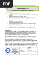 Information Sheet 2.4-1 Electrical and Electric Controls