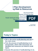 Audit Plan Development: Linking Risk To Resources