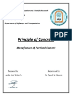 Manufacture of Portland Cement