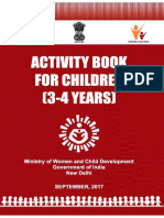 Activity Book for 3-4 Years Children