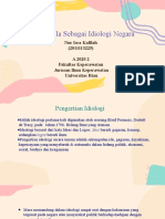 Pancasila Sebagai Ideologi Negara -Nur Isra Kafilah