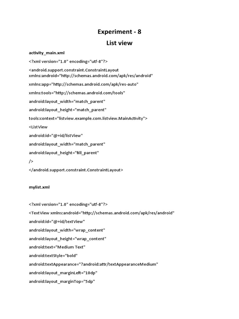 MAD Lab Exp8 PCE18IT016 PDF Programming Paradigms Object