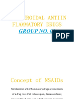 Nonsteroidal Antiin Flammatory Drugs: Group No. 01