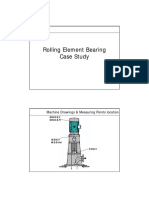 Rolling Element Bearing Case Study: Machine Drawings & Measuring Points Location