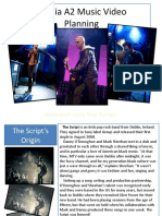 Media A2 Music Video Planning: Research Into The Script