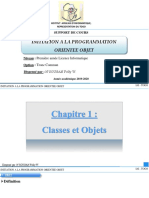 Chp1_Classes et Objets