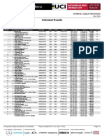 Elite Men's Qualifying Results - Les Gets World Cup DH 2021