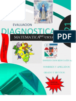 EVALUACIÓN DIAGNÓSTICA 3ºaa