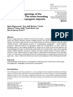 Diachronous Beginnings of The Anthropocene (Edgeworth Et Al 2015)