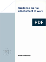 Guidance on Risk Assessment at Work