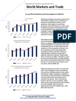 Grain: World Markets and Trade: Record Corn, Wheat, and Rice Production and Consumption in 2021/22