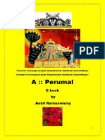 A:: Perumal: E Book by Anbil Ramaswamy