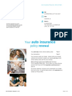 Auto Insurance: Your Policy
