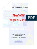 Nozzlepro Manual and Faq