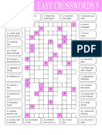 Easy Crosswords 9 Fun Activities Games Icebreakers Oneonone Activiti - 17453