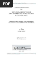 Download Investors Perception Towards IPO in Selection by Rikesh Daliya SN51397875 doc pdf