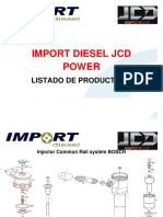 JCD POWER - Listados de Productos