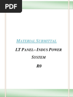 LT P - I P S R0: Aterial Ubmittal