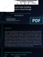 Complying With Data Handling Requirements in Cloud Storage Systems