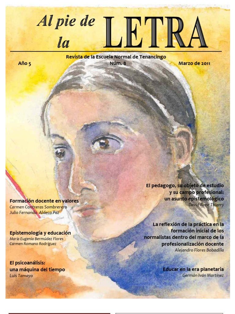 Al pie de la LETRA No. 8 Knowledge Teachers