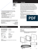 P12 Battery Charger Remote Display Instructions