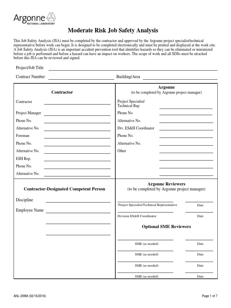 Construction Job Safety Analysis Guide | PDF | Unmanned Aerial Vehicle ...