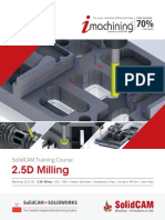 SolidCAM 2018 2.5D Milling Training Course (001-152)