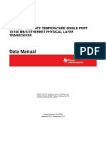 Data Manual: DP83848-EP