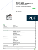 PowerLogic PM8000 Series - METSEPM8240