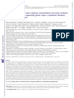 Higher Antioxidant and Lower Cadmium Concentrations and Lower Incidence of Pesticide Residues in Organically Grown Crops A Systematic Literature Review and Meta Analyses