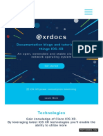 @xrdocs: Documentation Blogs and Tutorials On All Things IOS-XR