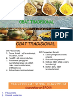 Obat Tradisional (Jamu, Oht, Fitofarmaka)