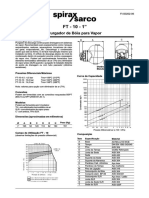 FT-10-1 Purgador de Bóia para Vapor-Technical Information