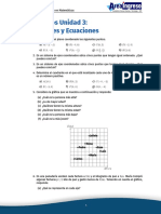 Ejercicios Funciones y Ecuaciones UNT