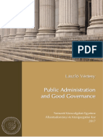 Public Administration and Good Governanc