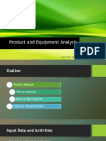 #3 Product and Equipment Analysis - Add