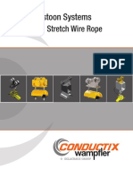 C-Track - Stretch Wire Rope: Cable Festoon Systems