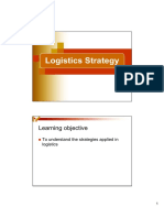 SISLOG-2. Logistics Strategy