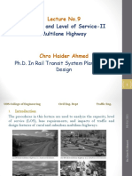 Lecture 9_Capcity and Level of Service_II