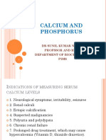 Calcium and Phosphorus