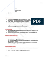 Part I-Introduction To Digital Signal Processing