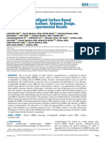 Reconfigurable Intelligent Surface-Based Wireless Communication - Antenna Design, Prototyping and Experimental Results